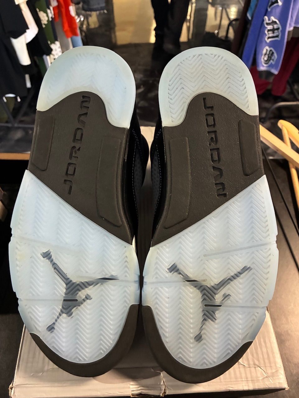Jordan 5 Retro Black University Blue (2026) - Used/Worn