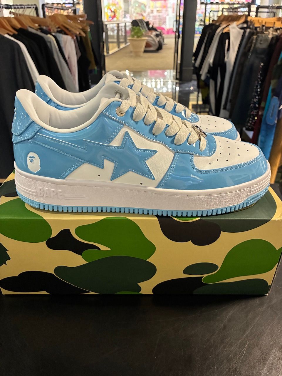 A Bathing Ape Bape Sta Low Blue - Used/Worn