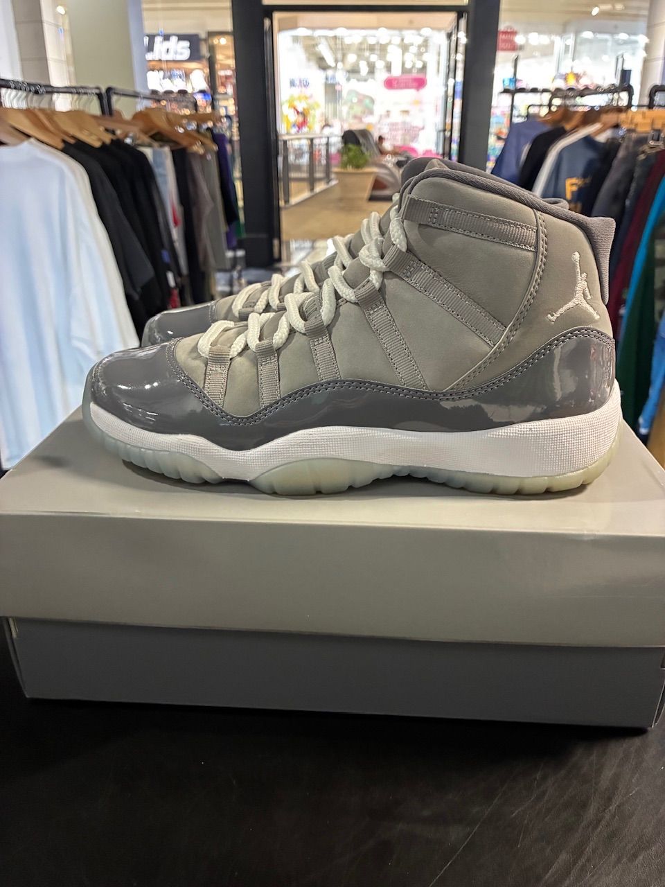 Jordan 11 Retro Cool Grey (2021) (GS) - Used/Worn