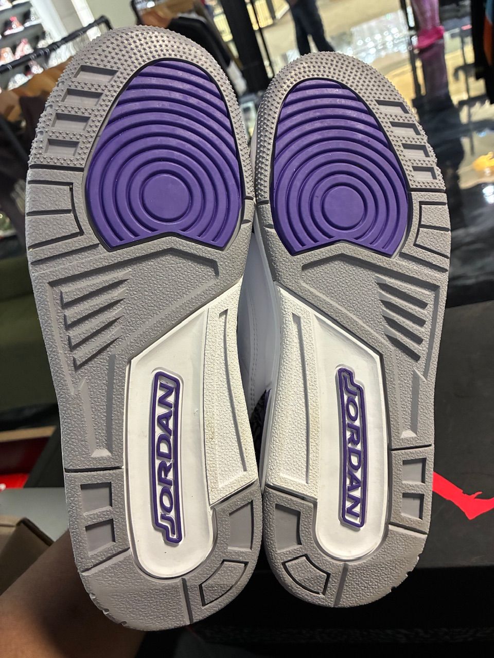 Jordan 3 Retro Dark Iris (GS) - Used/Worn