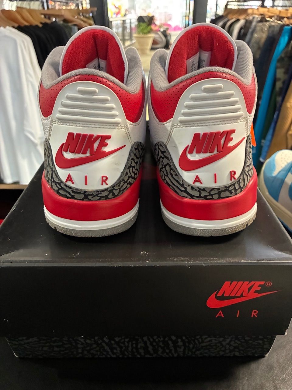 Jordan 3 Retro Fire Red (2022) - Used/Worn