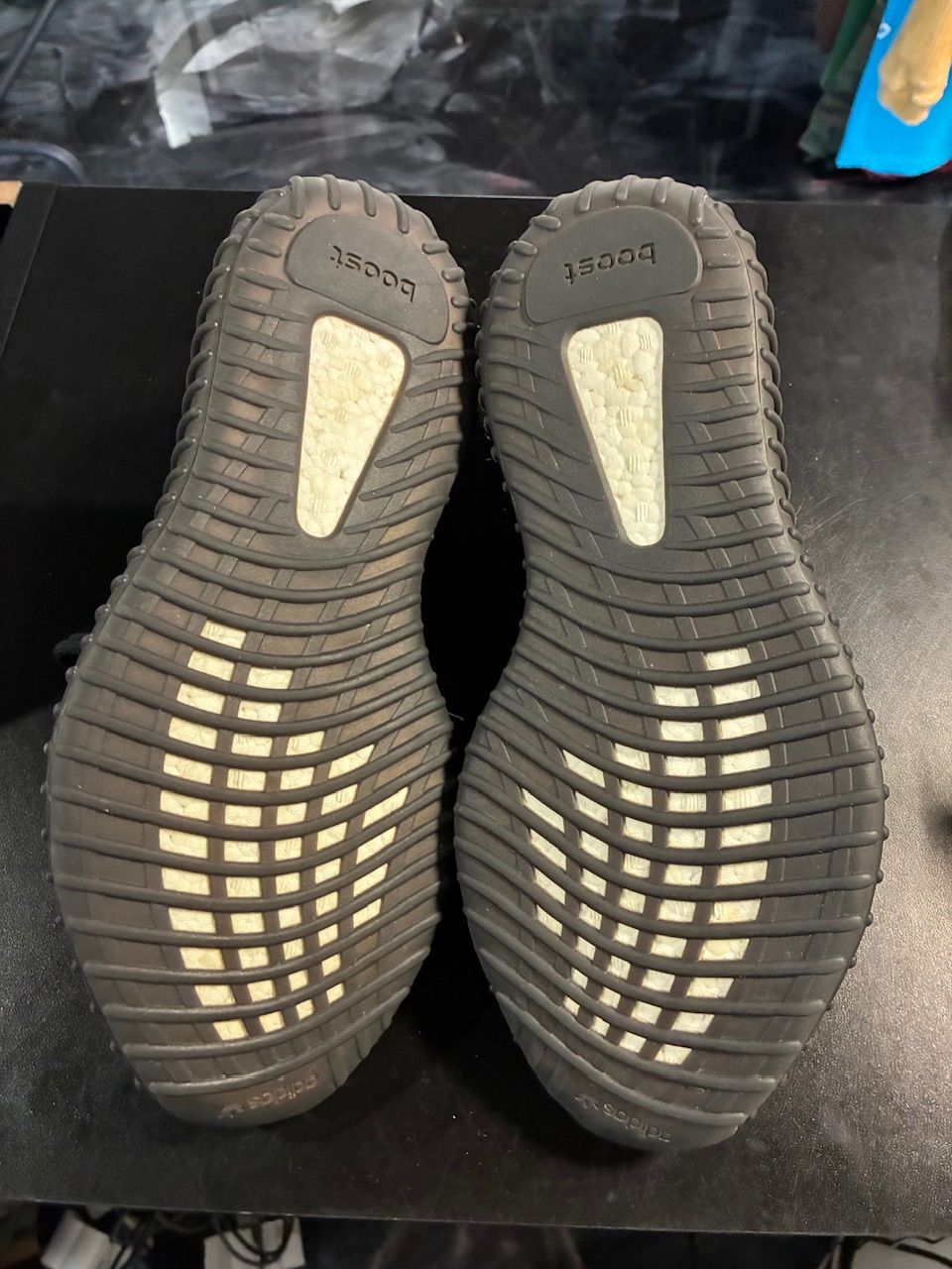 adidas Yeezy Boost 350 V2 Core Black White - No Box/Used