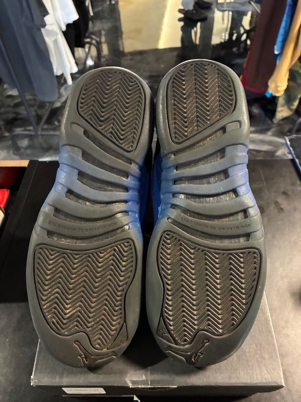 Jordan 12 Retro Black Game Royal (GS) - Used/Worn