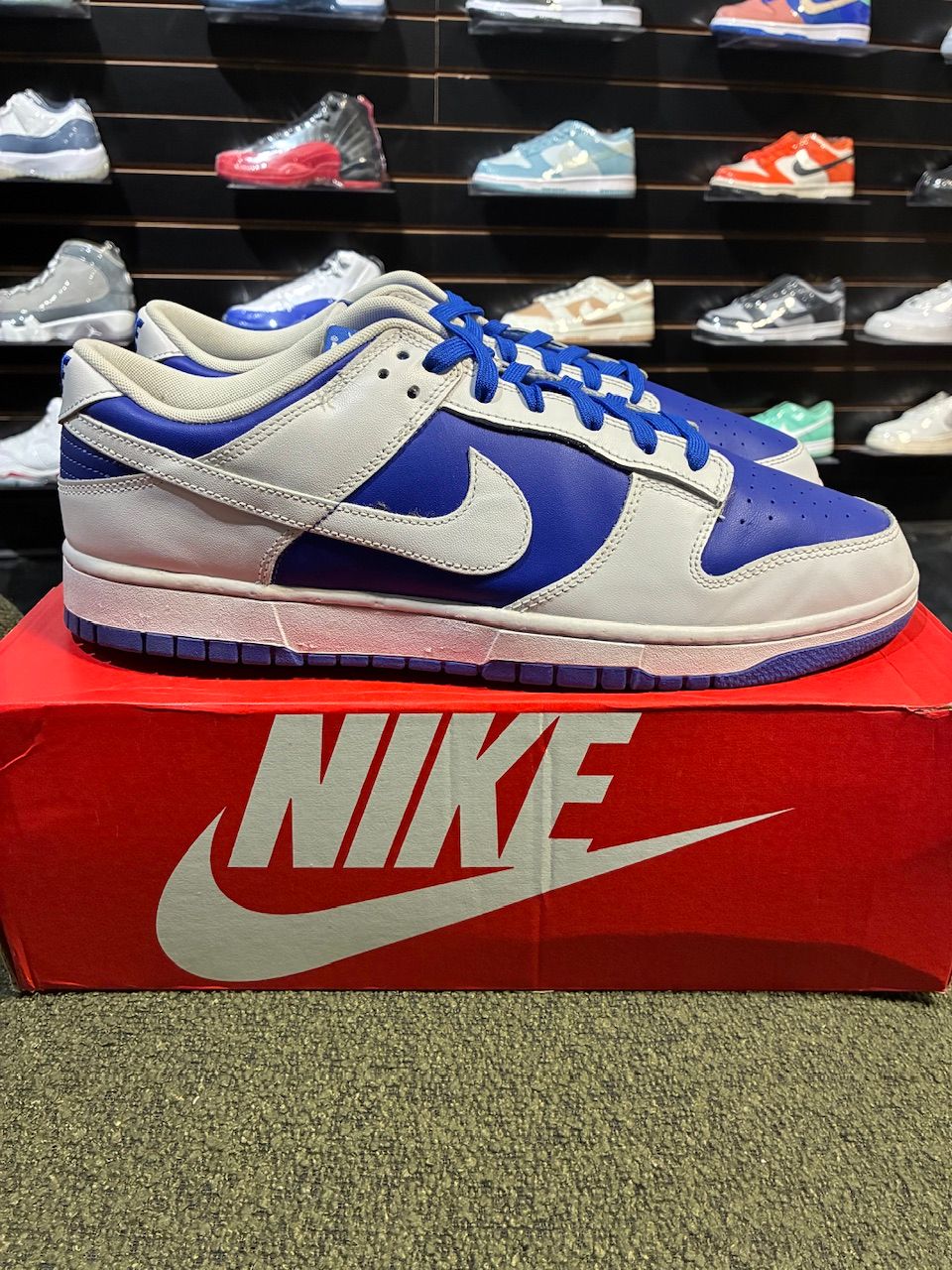 Nike Dunk Low Racer Blue White - Used/Worn