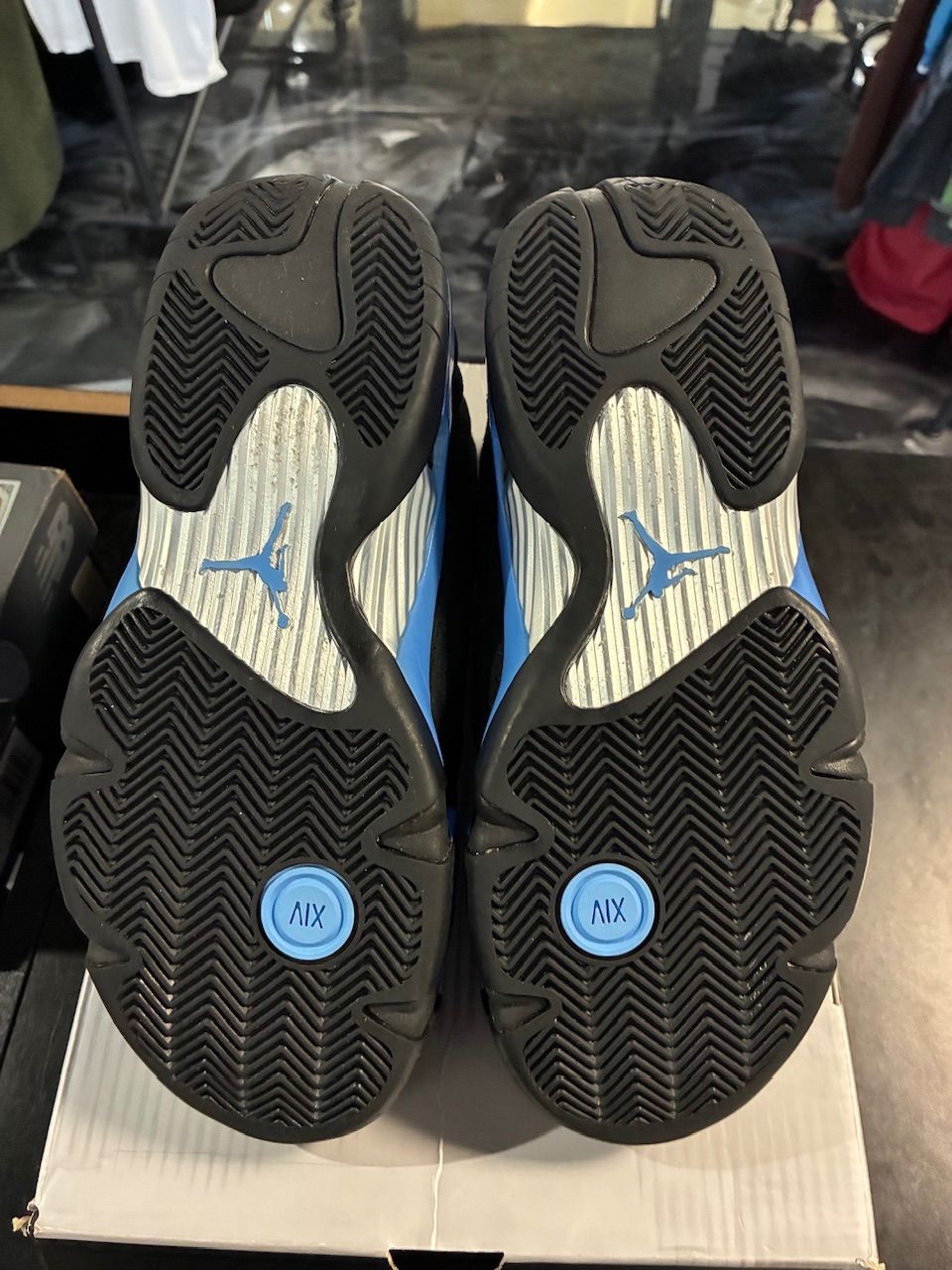 Jordan 14 Retro Black University Blue (2026) - Used/Worn