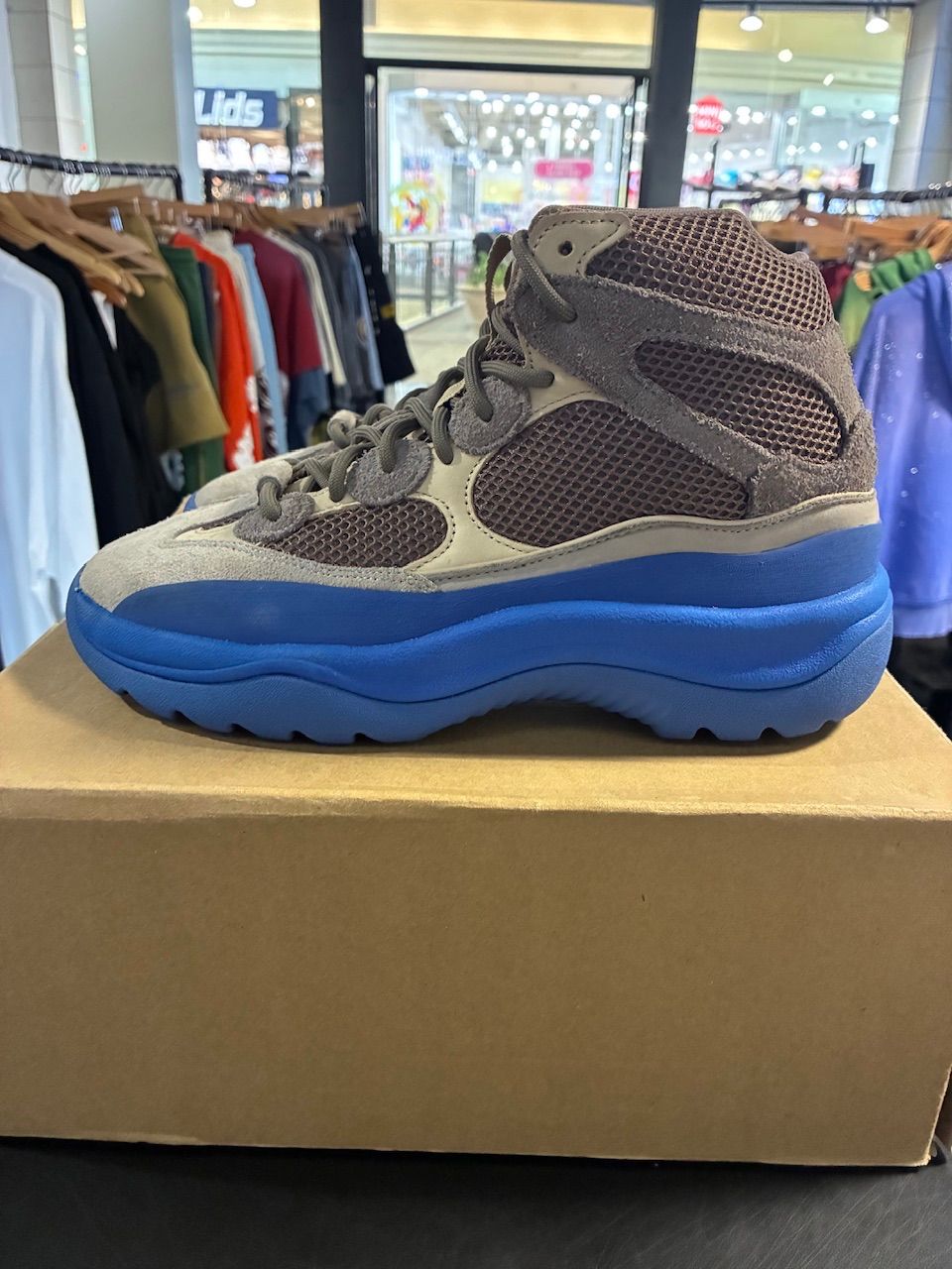 adidas Yeezy Desert Boot Taupe Blue - Used/Worn