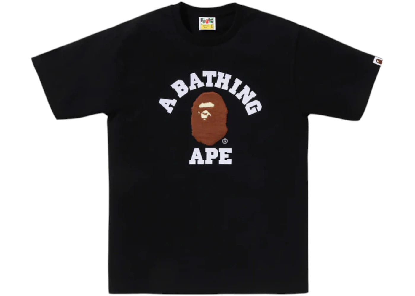 BAPE College Tee Black