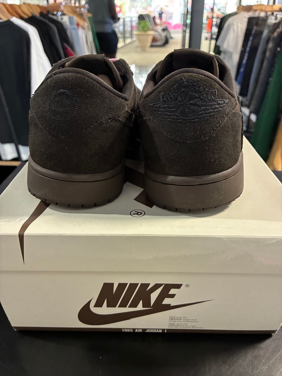 Jordan 1 Retro Low OG SP Travis Scott Velvet Brown - Used/Worn