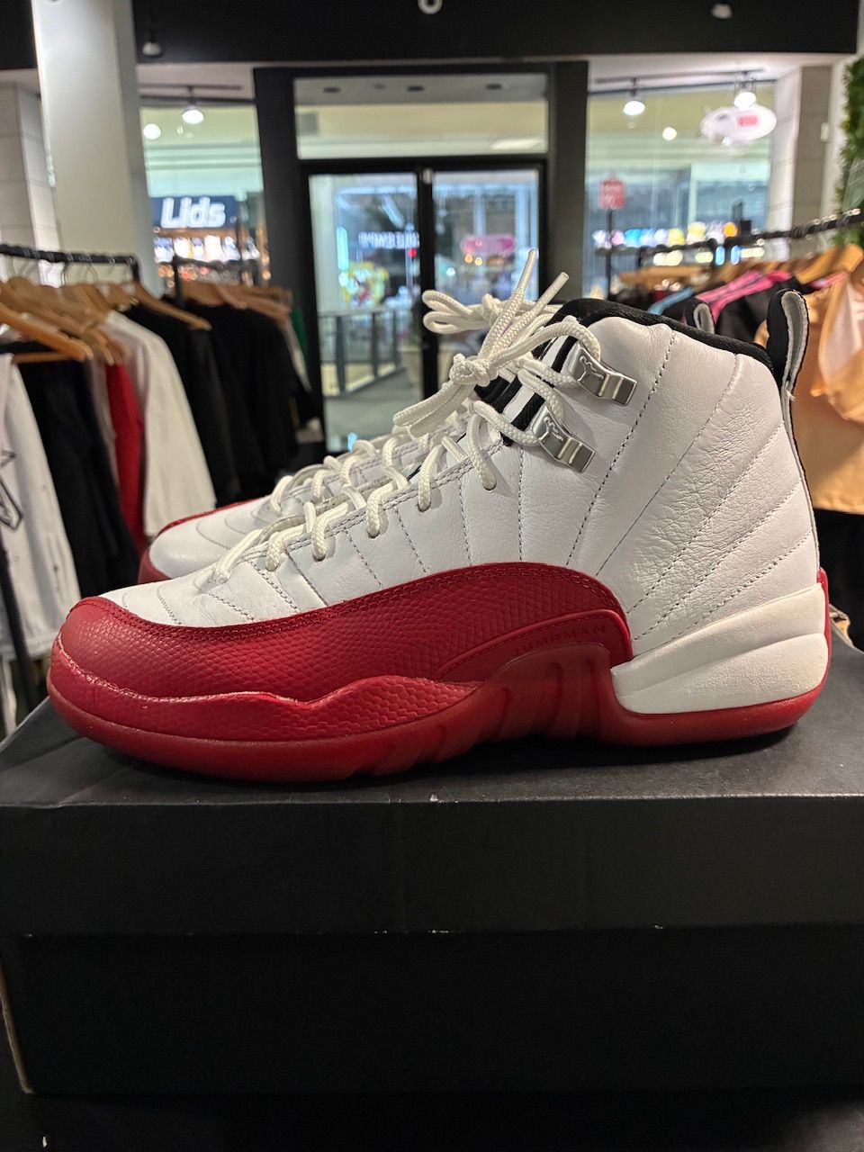 Jordan 12 Retro Cherry (2023) (GS) - Used/Rep Box