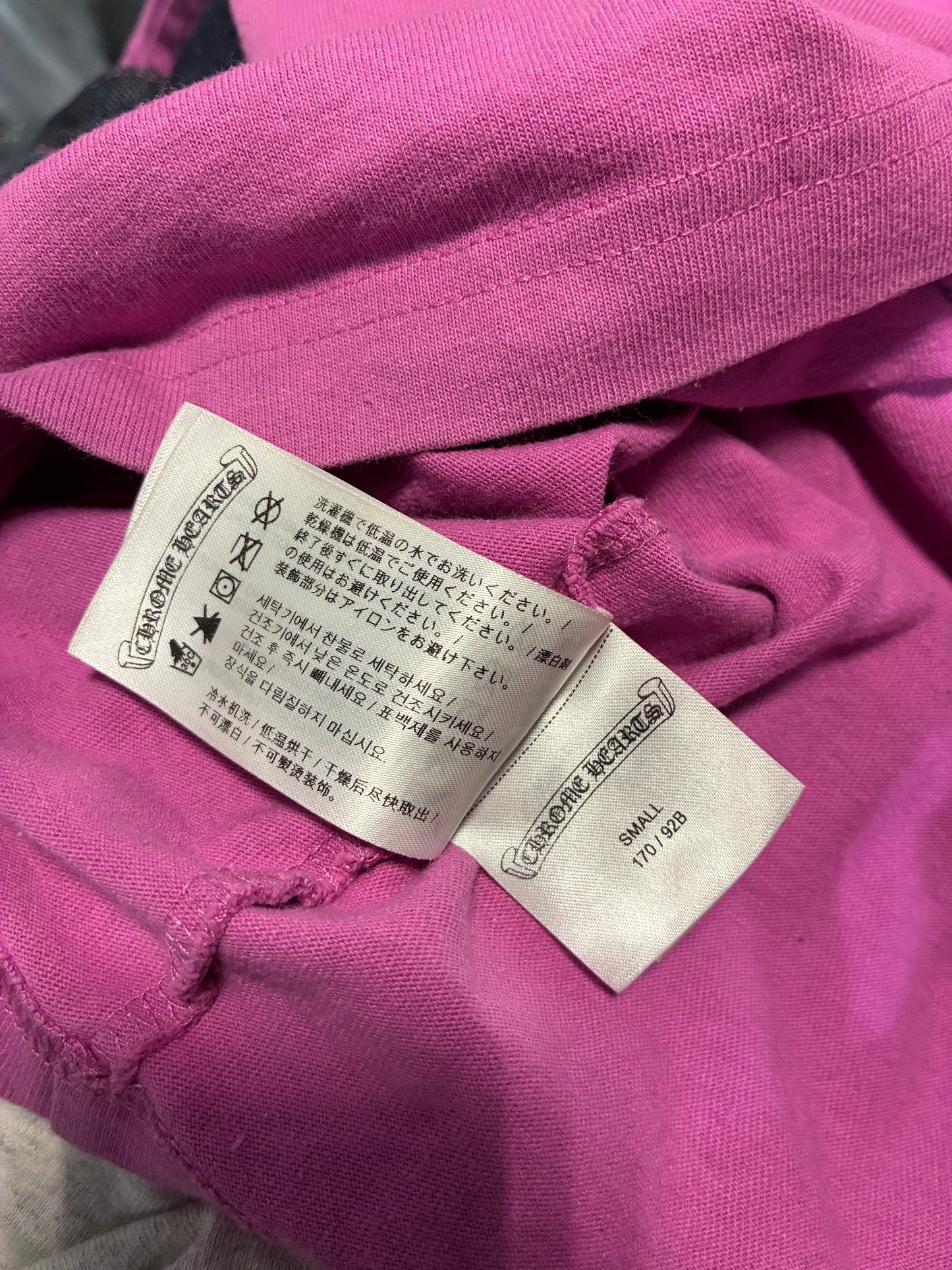 Chrome Hearts Matty Boy Spider Web T-shirt Purple - Used/Worn
