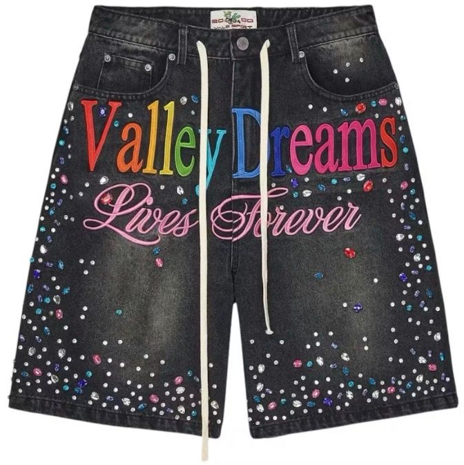 Vale Forever Ice Cream Jorts Black