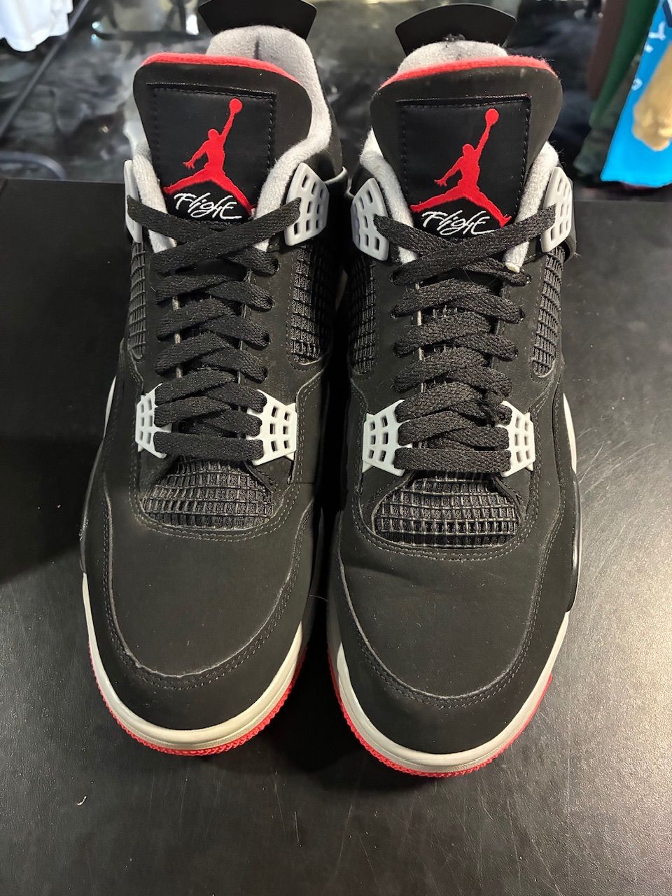 Jordan 4 Retro Bred (2019) - No Box/Used