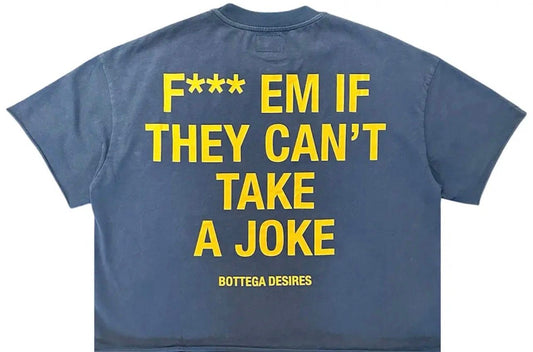 Bottega Desires F*ck em Tee Blue