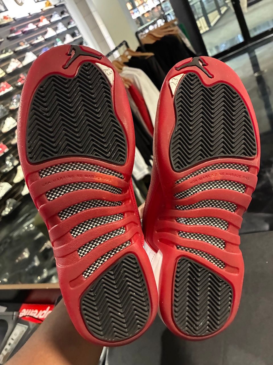 Jordan 12 Retro Cherry (2023) (GS) - Used/Rep Box