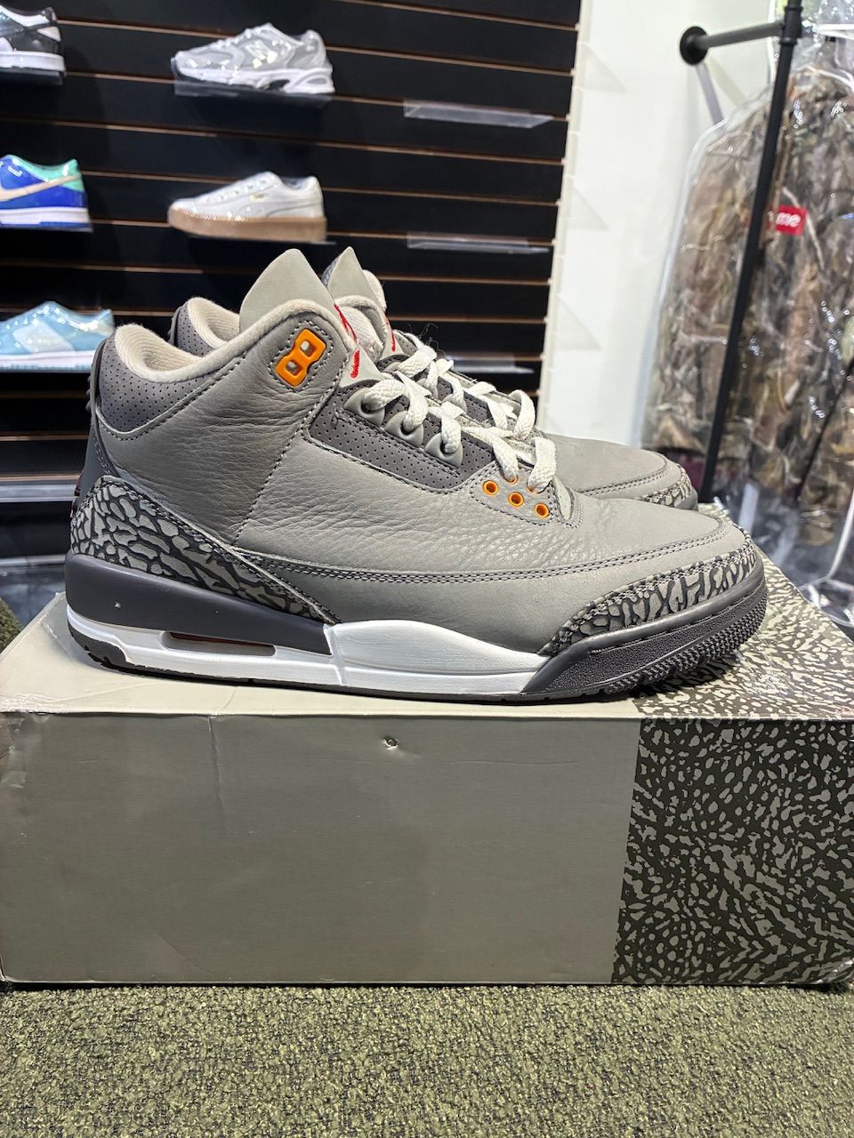Jordan 3 Retro Cool Grey (2021) - Used/Worn