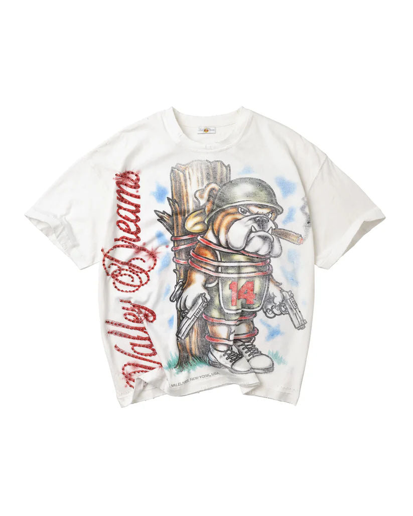 Vale Forever Dog of War Tee White