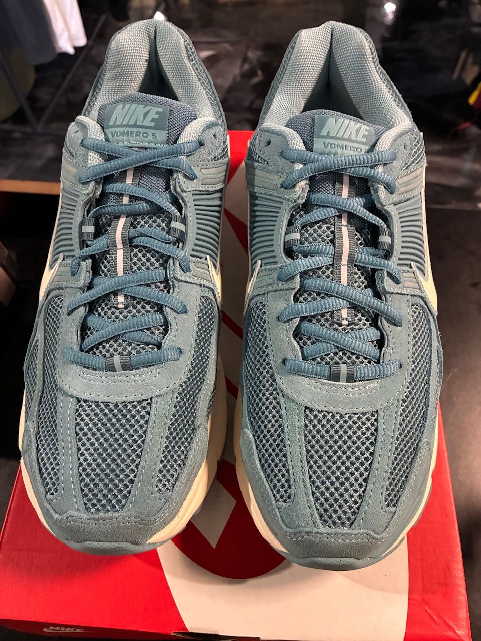 Nike Zoom Vomero 5 Denim Turquoise - Used/Worn