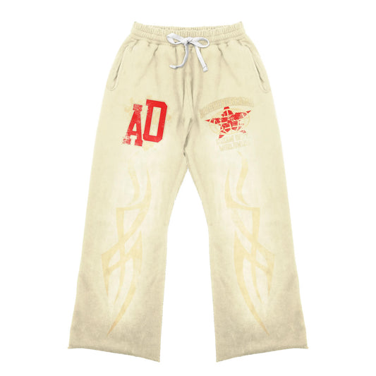 Awoken Dreams Cream Varsity Pants
