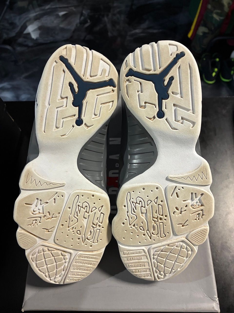 Jordan 9 Retro Flint Grey French Blue (2026) (GS) - Used/Worn