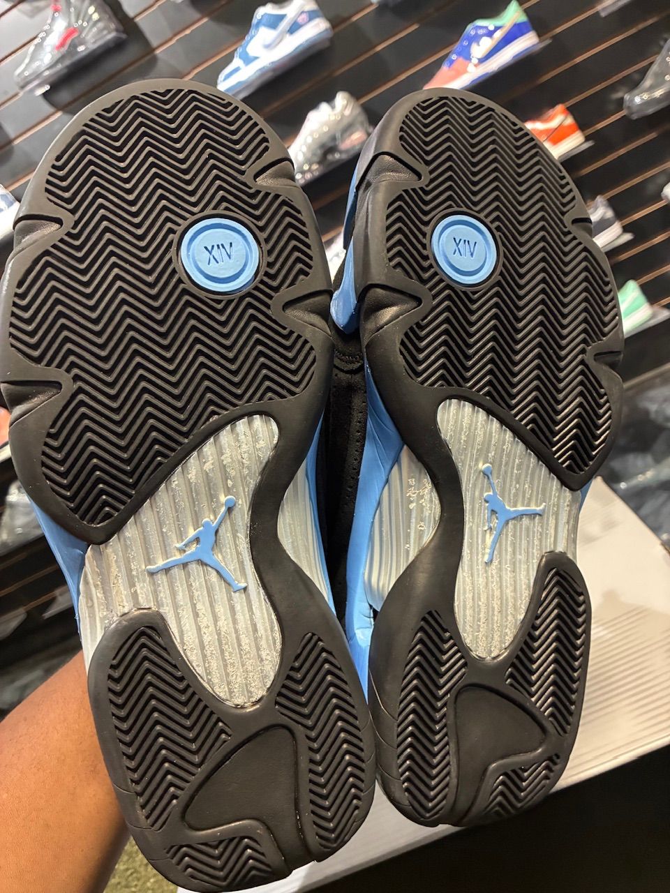Jordan 14 Retro Black University Blue (2026) - Used/Worn