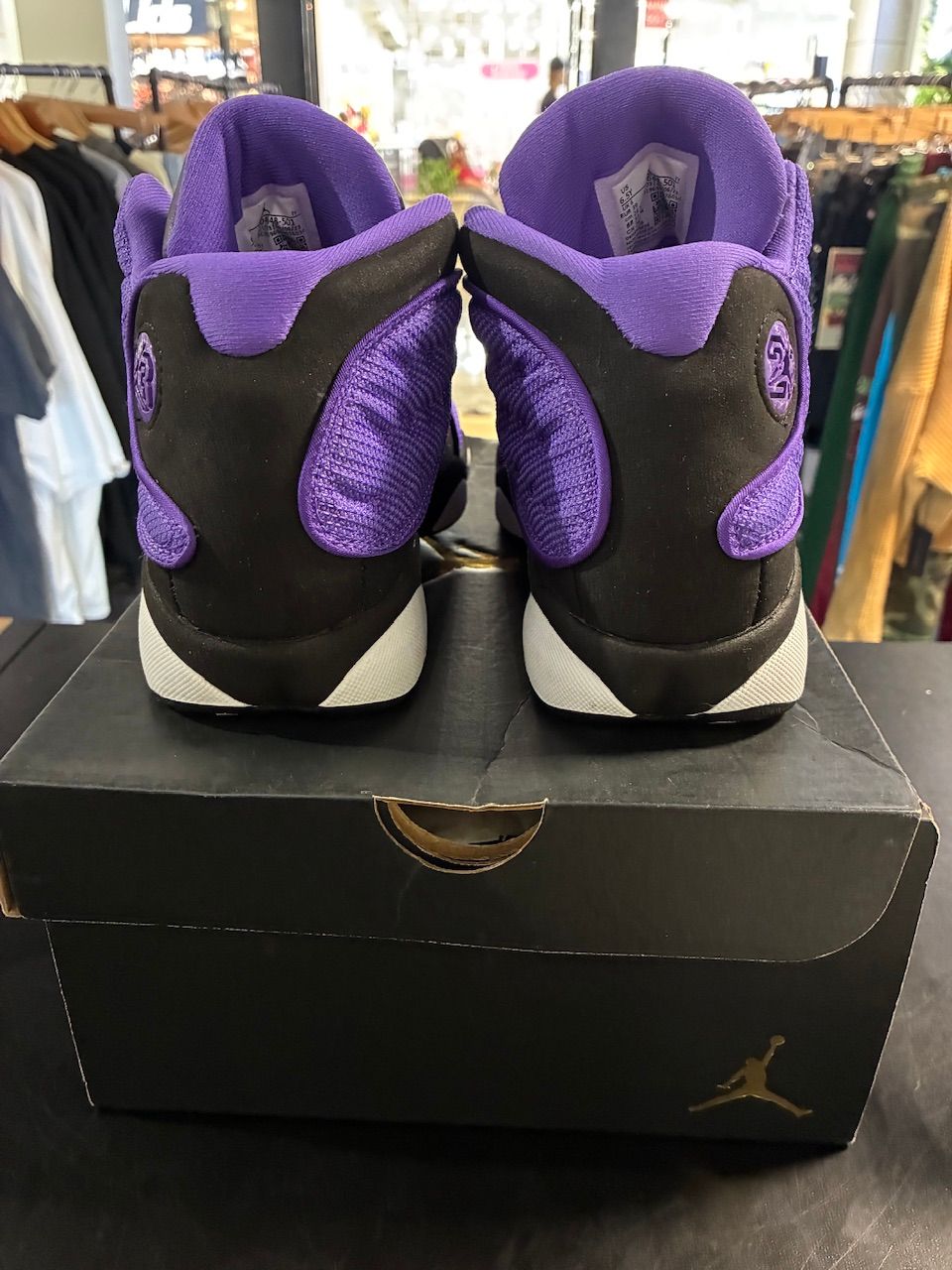 Jordan 13 Retro Purple Venom (GS) - Used/Worn