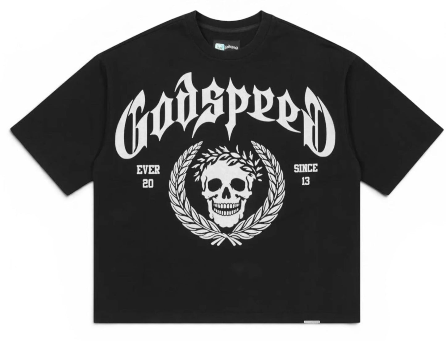 Godspeed Crest Tee Black