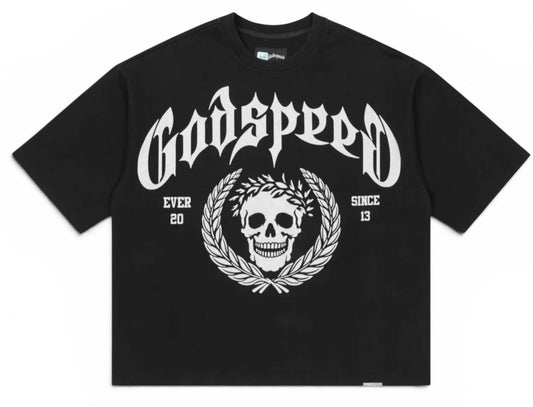 Godspeed Crest Tee Black