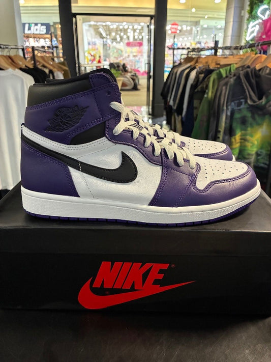 Jordan 1 Retro High Court Purple White - Used/Worn