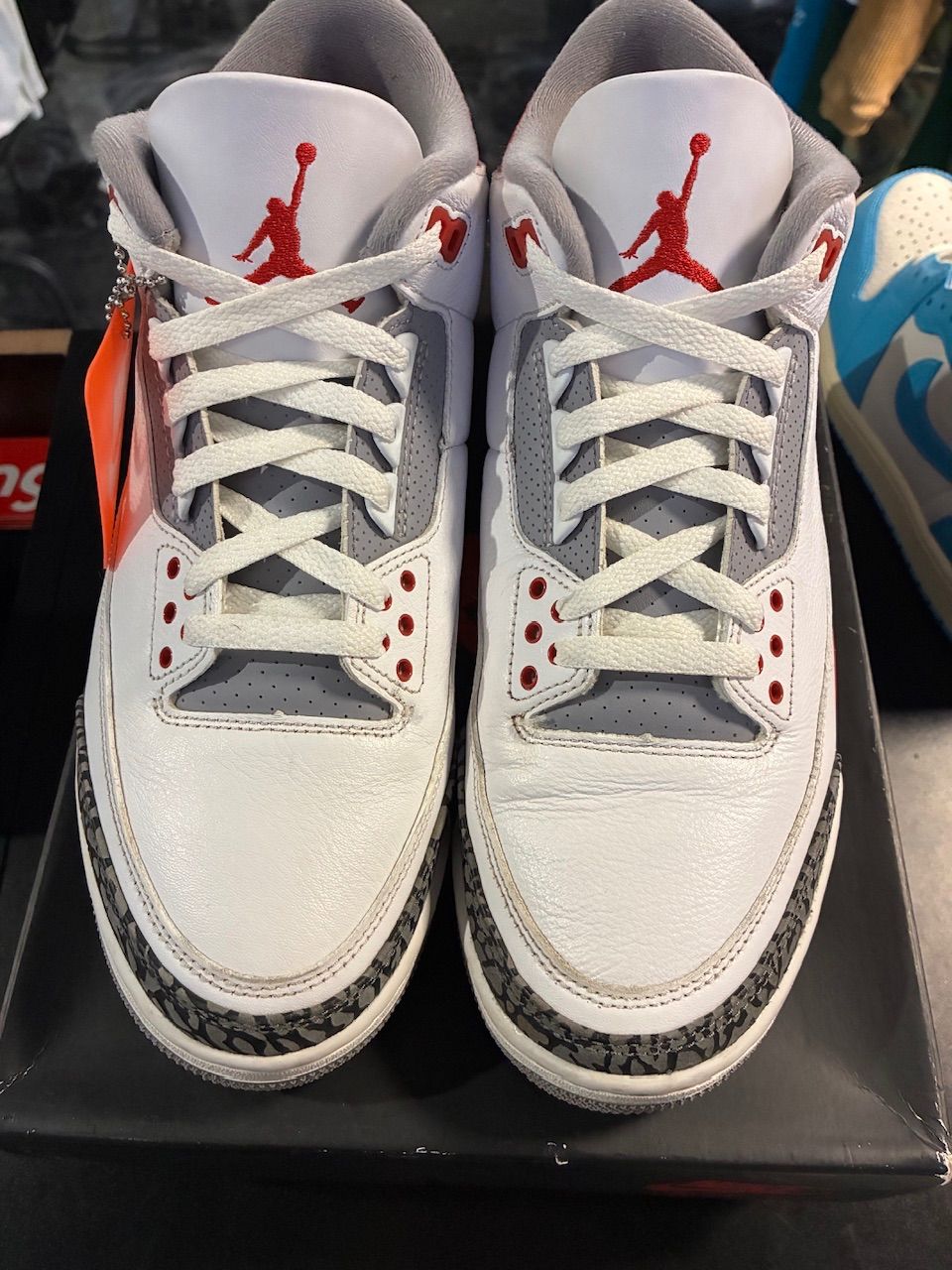 Jordan 3 Retro Fire Red (2022) - Used/Worn