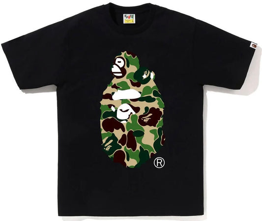 BAPE ABC Camo Milo On Big Ape Head Tee