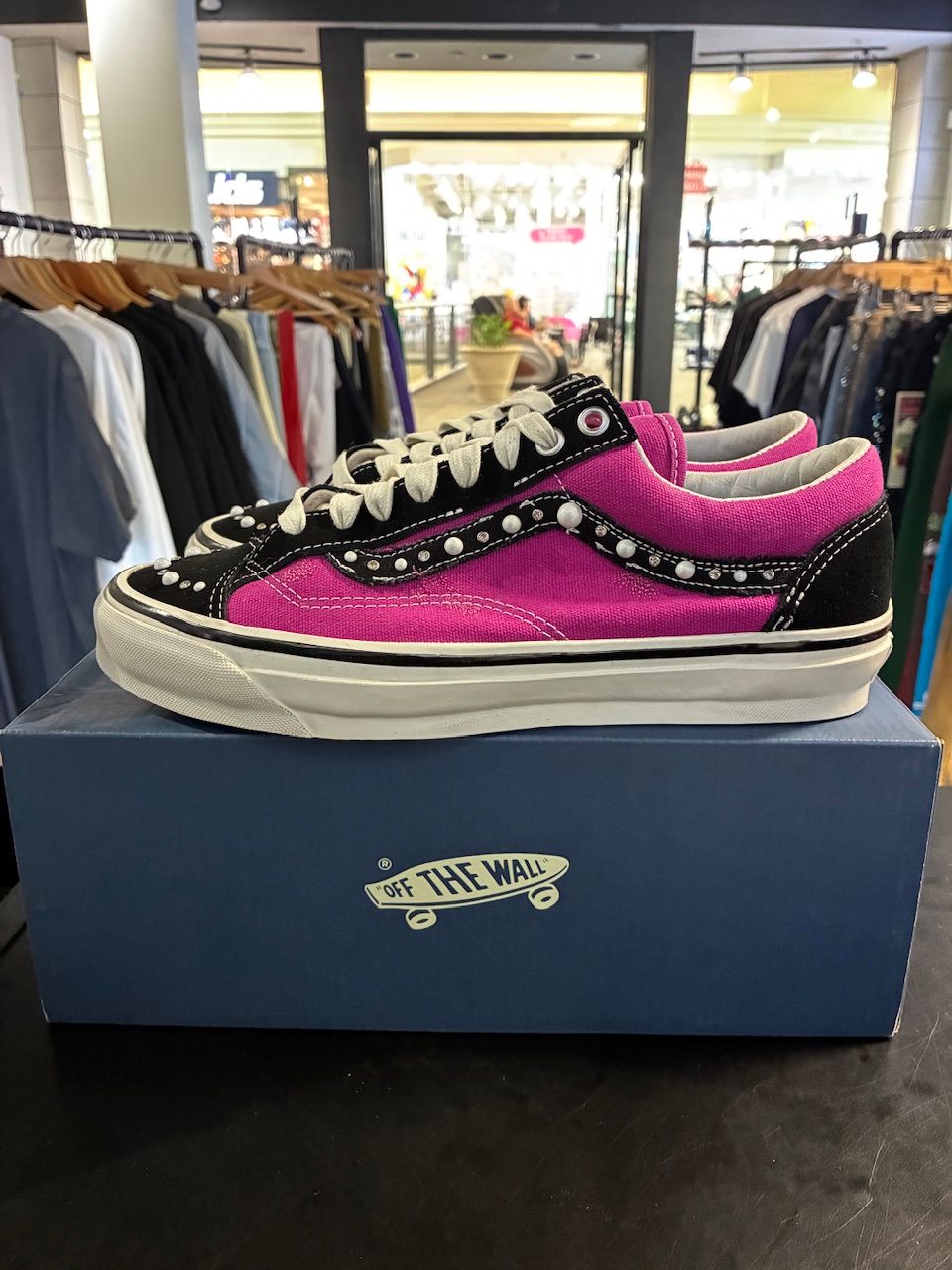 Vans OTW Old Skool 36 Pearlized Pack Pink Black - Used/Worn