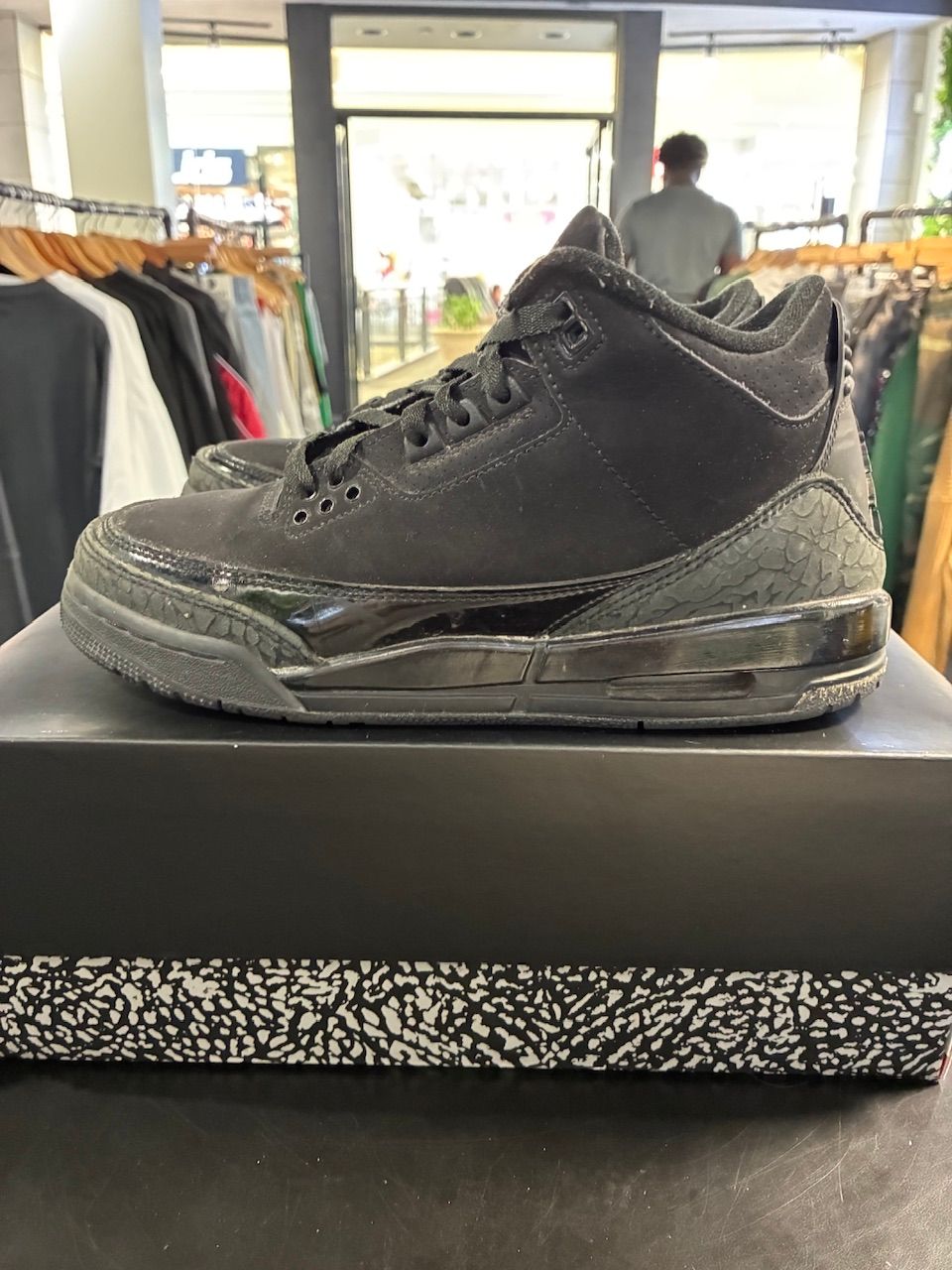 Jordan 3 Retro Black Cat (2025) (GS) - Used/Worn
