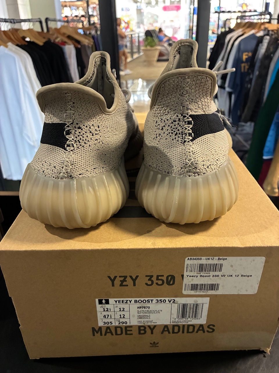 adidas Yeezy Boost 350 V2 Slate - Used/Worn
