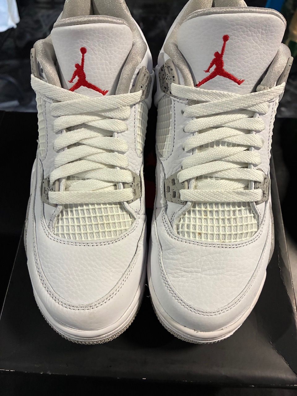 Jordan 4 Retro White Oreo (2021) (GS) - Used/Worn