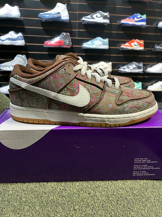 Nike SB Dunk Low Pro Paisley Brown - Used/Worn