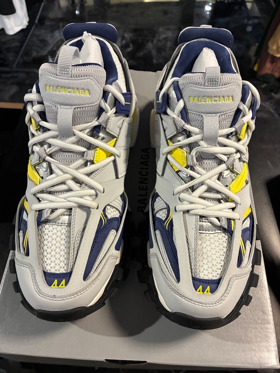 Balenciaga Track White Dark Blue - Used/Worn
