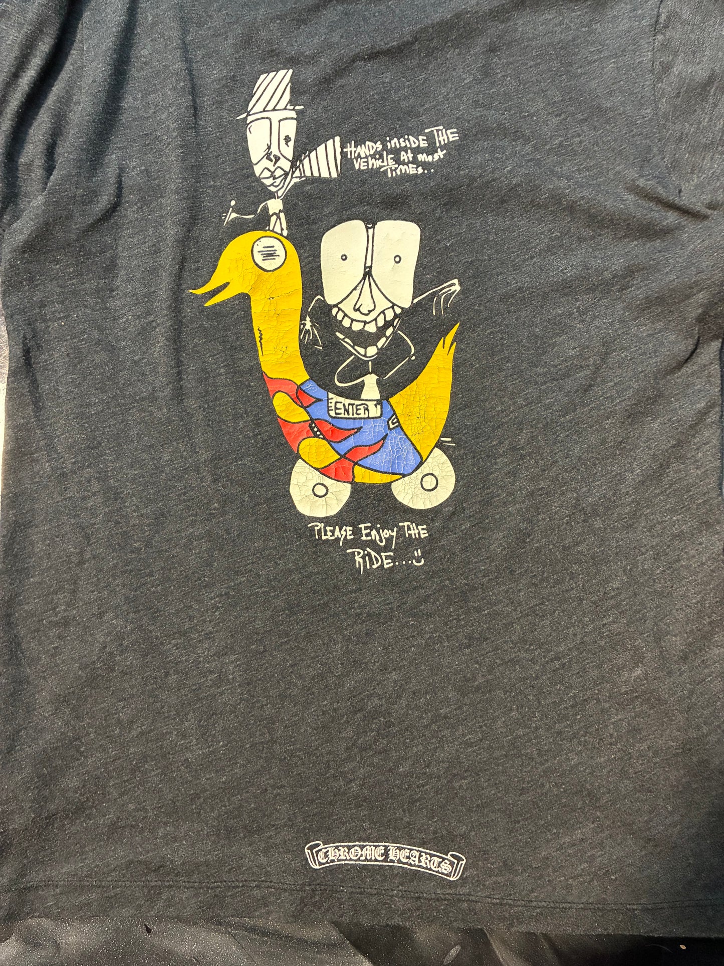 Chrome Hearts Matty Boy 'All Hands on Duck' Tee - Used/Worn