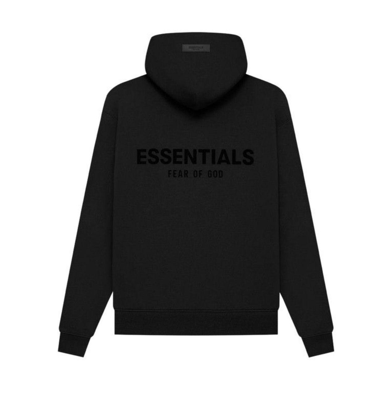 Fear of God Essentials Pullover Hoodie Stretch Limo Black