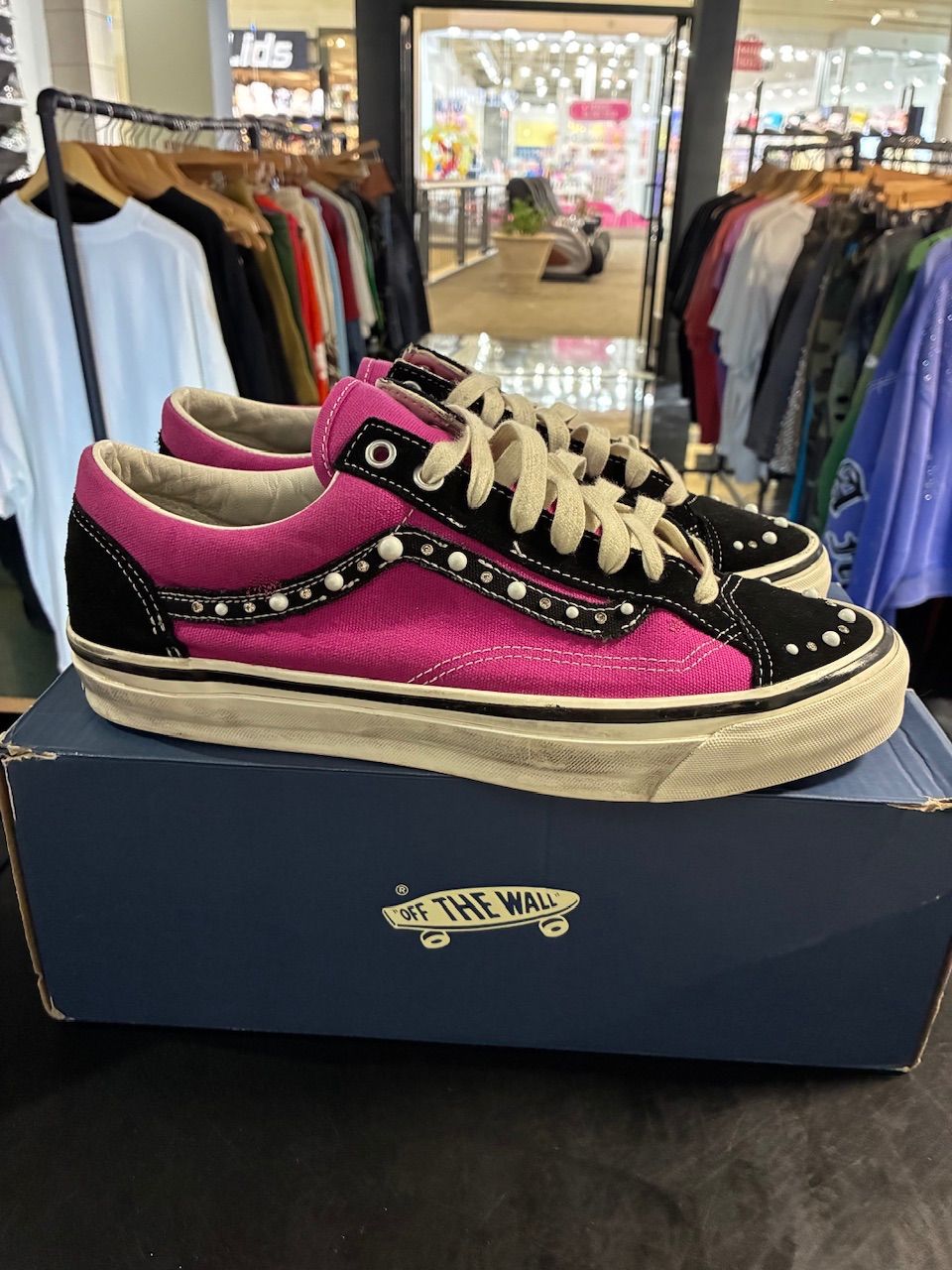 Vans OTW Old Skool 36 Pearlized Pack Pink Black - Used/Worn