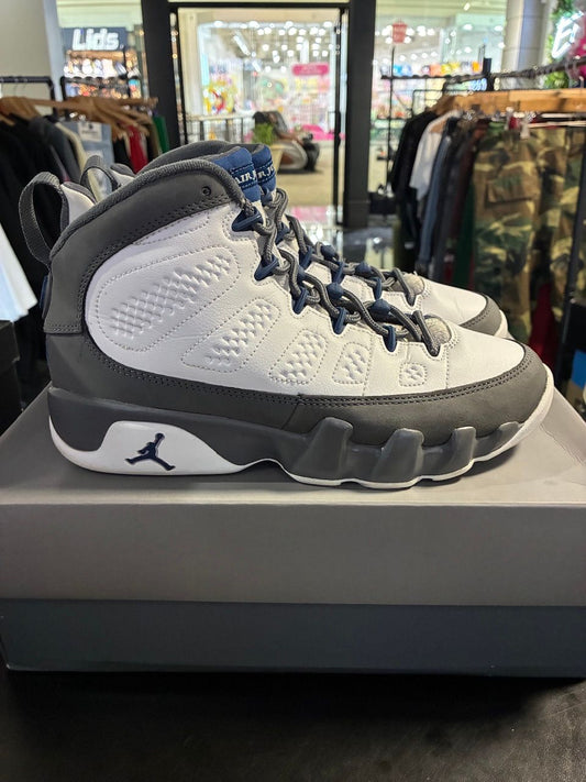 Jordan 9 Retro Flint Grey French Blue (2026) (GS) - Used/Worn