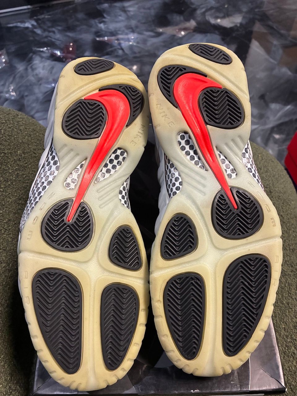 Nike Air Foamposite Pro Pure Platinum - Used/Worn