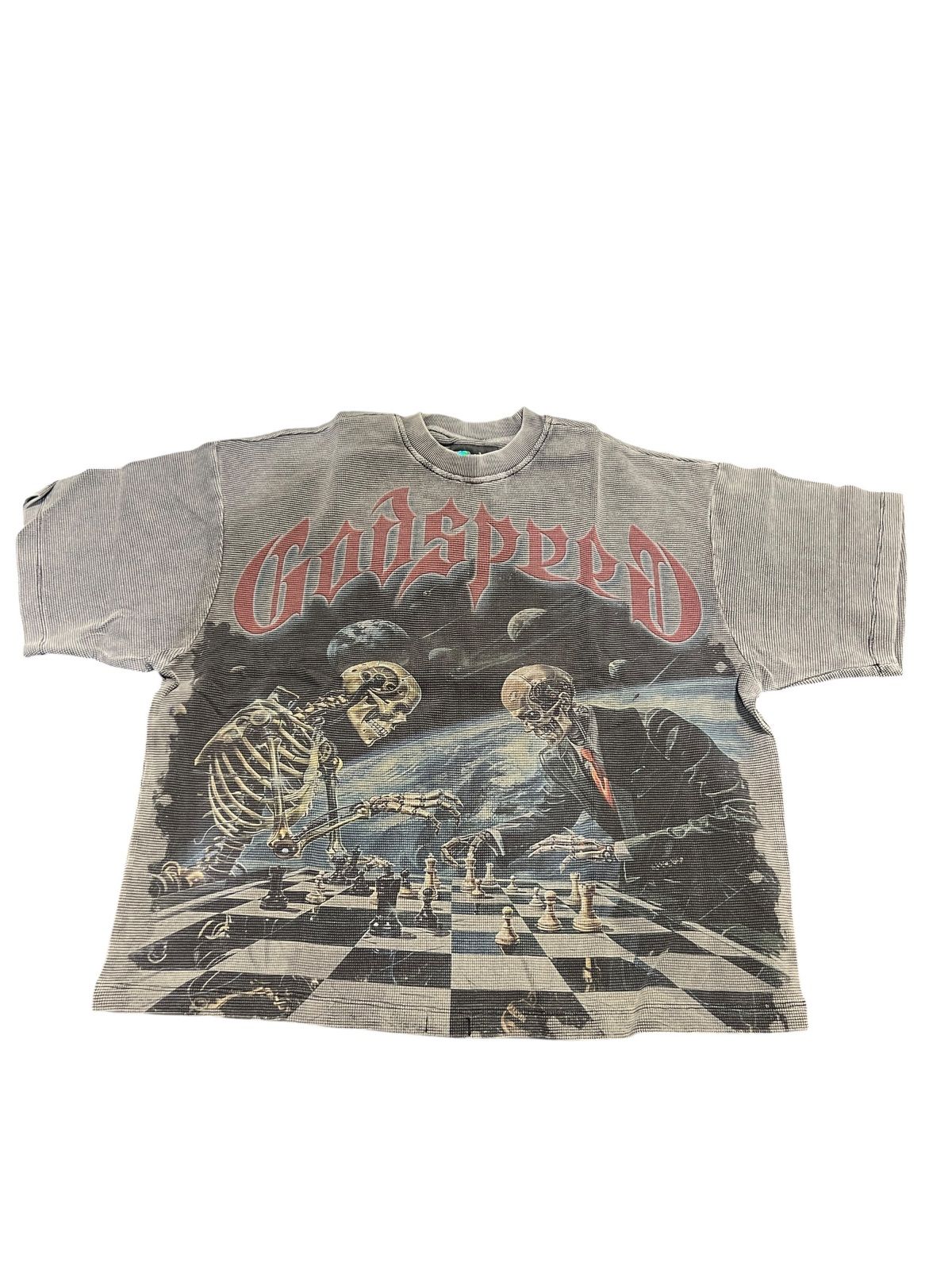 Godspeed Checkmate T-Shirt Grey