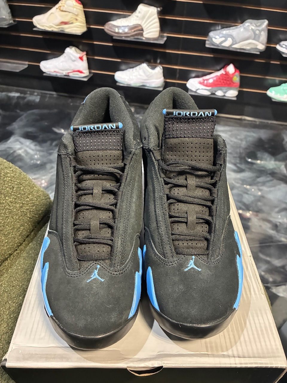 Jordan 14 Retro Black University Blue (2026) - Used/Worn