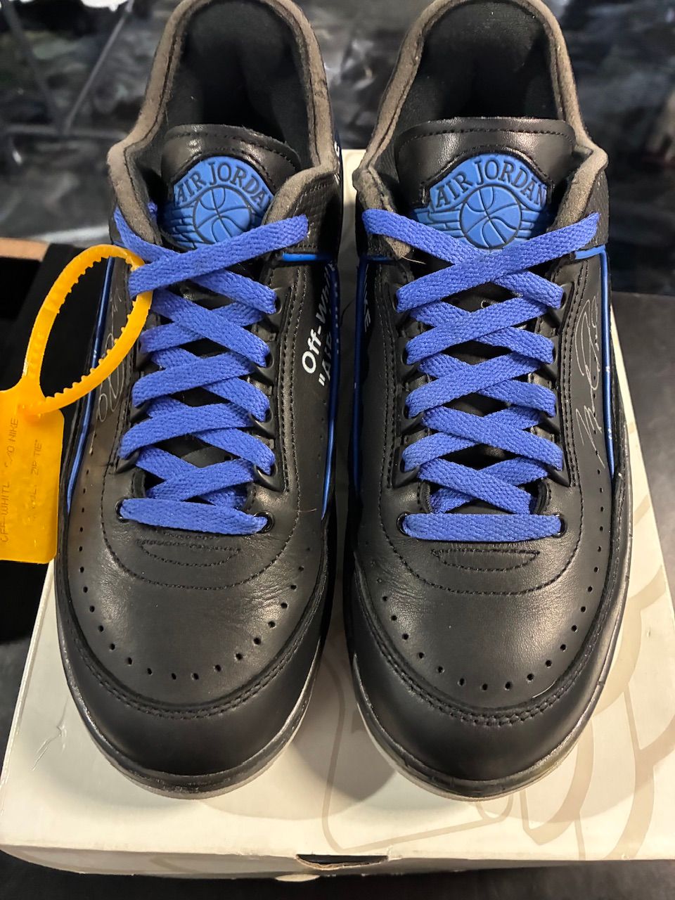 Jordan 2 Retro Low SP Off-White Black Blue - Used/Worn