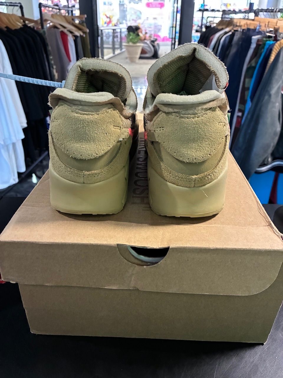 Nike Air Max 90 Off-White Desert Ore - Used/Worn