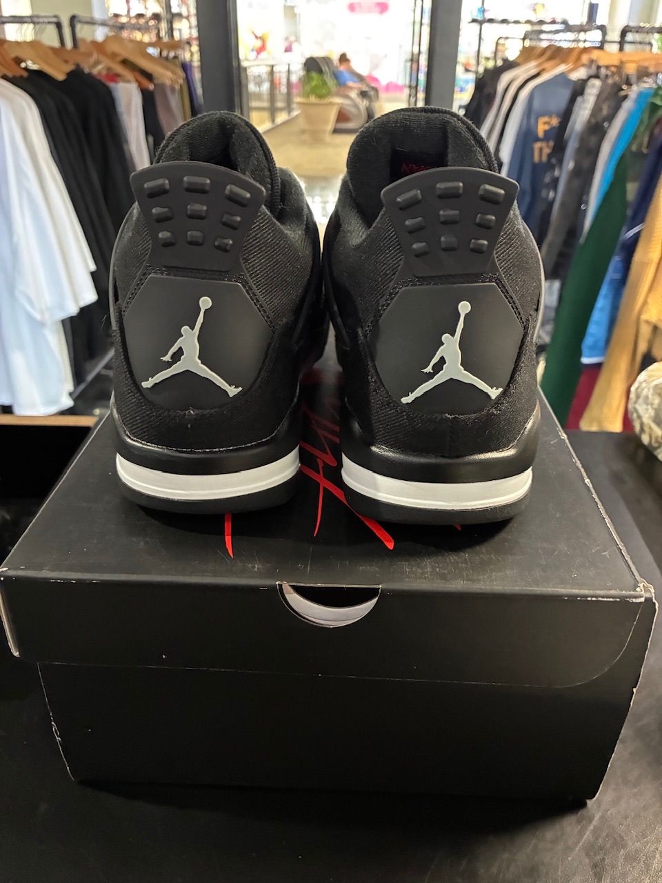 Jordan 4 Retro SE Black Canvas - Used/Worn