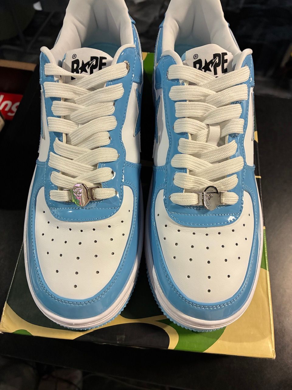A Bathing Ape Bape Sta Low Blue - Used/Worn