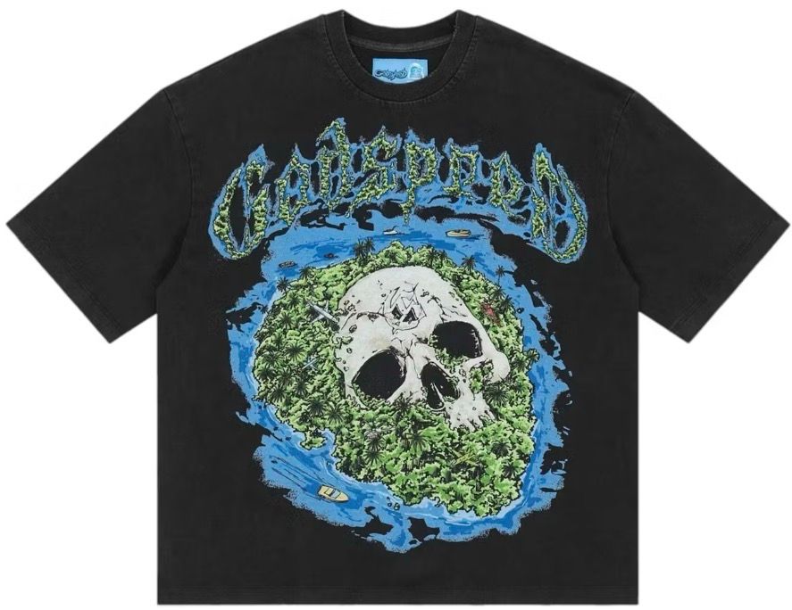 Godspeed Skull Island II T-shirt Black