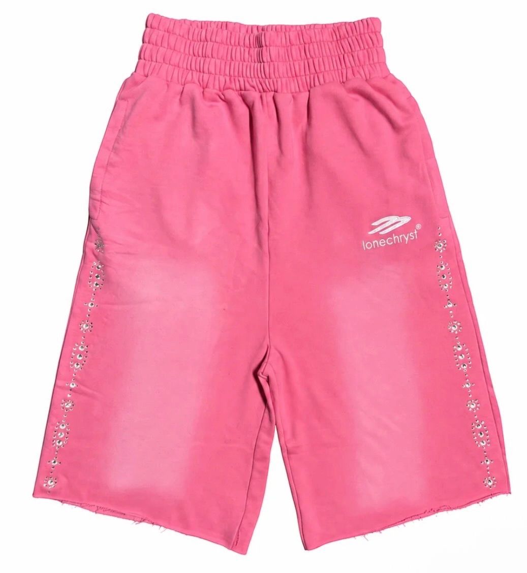 Lonecryst Pink Trance Shorts