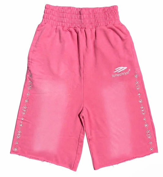 Lonecryst Pink Trance Shorts